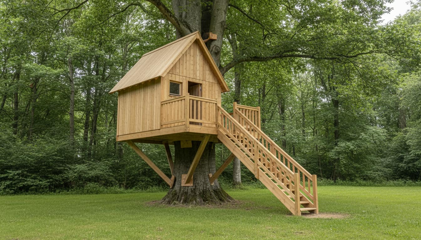 Du relevé de l'arbre aux finitions, le déroulé du chantier